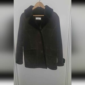 Jones New Jork Sport brown saude, Shearling coat